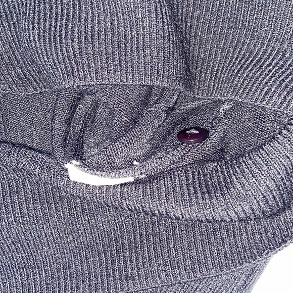 Woman East West Fashions long sleeved buttoned soft black cardigan size Large - Picture 6 of 11